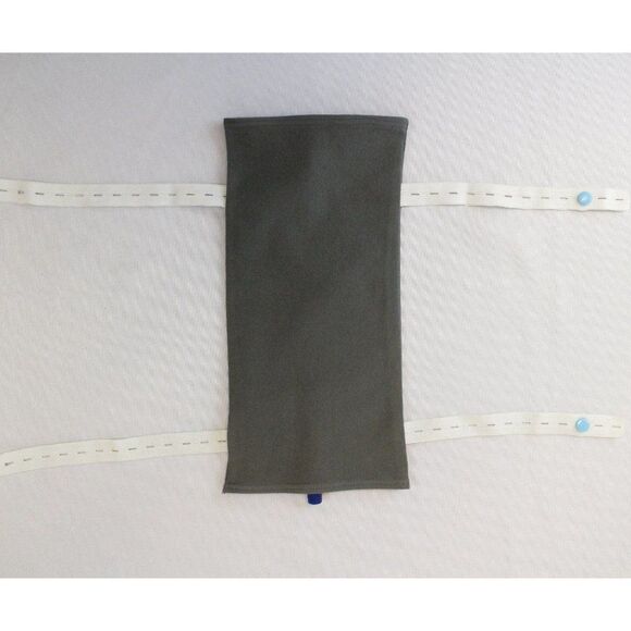Gray Flannel Cotton 500mL - 600mL Leg Bag Cover - Picture 4 of 6